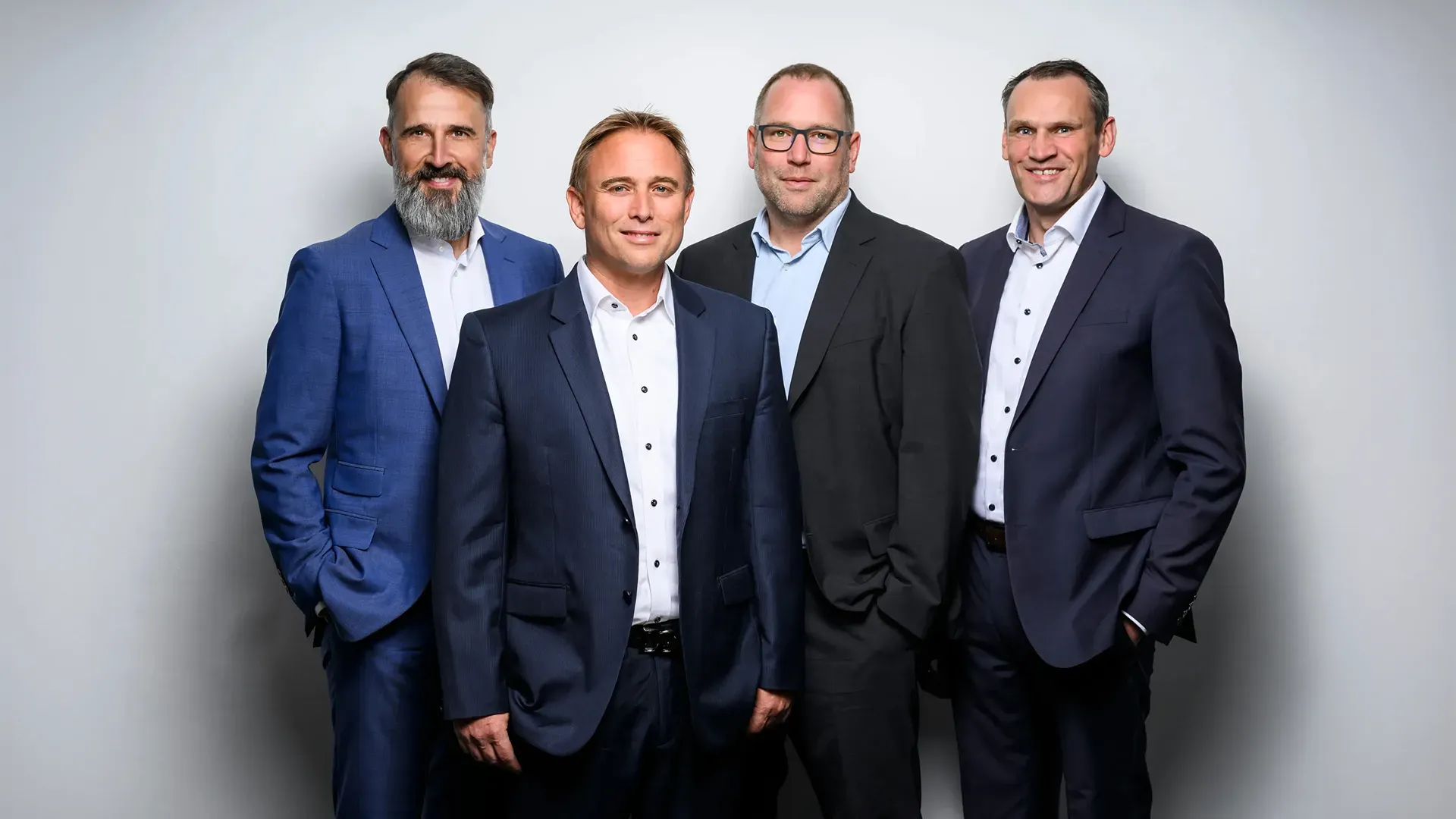 Geschäftsführung. Mit vier Gesichtern.