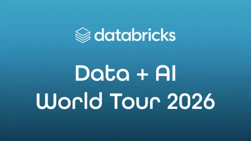 Data + AI World Tour 2026